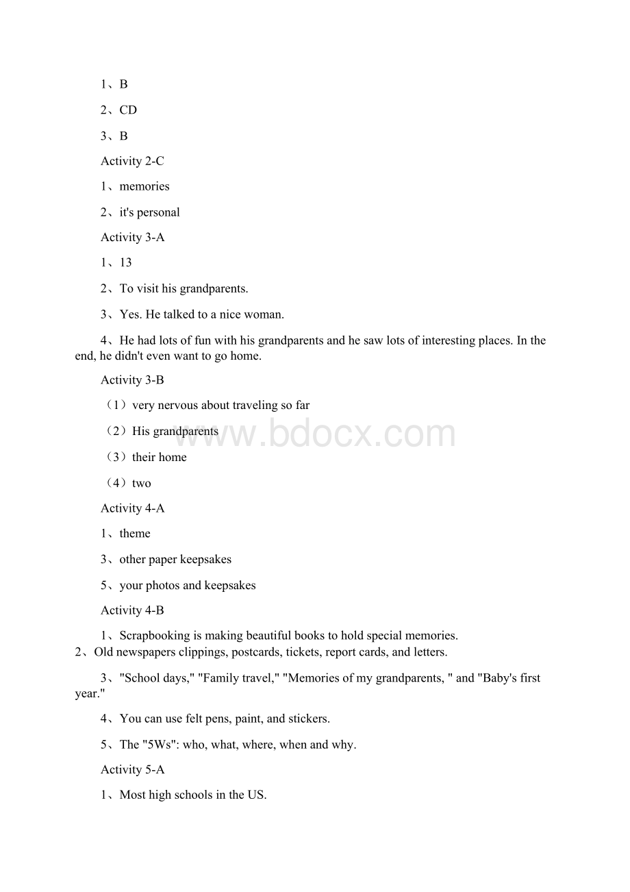 welearn新世纪大学英语第二版视听说教程3rd Edition第二册答案.docx_第2页