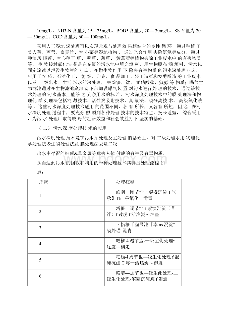 水的深度处理工艺课程设计要点Word格式.docx_第2页