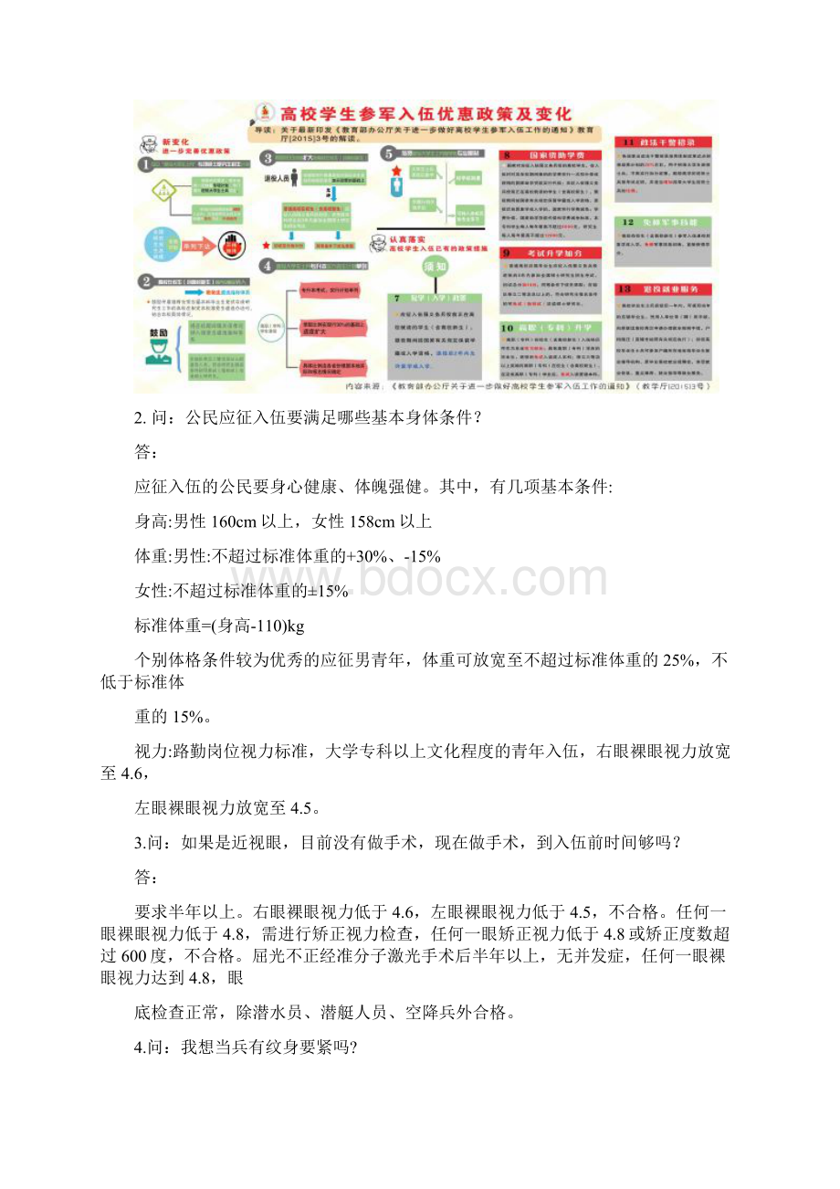 大学生参军入伍一问一答手册.docx_第2页