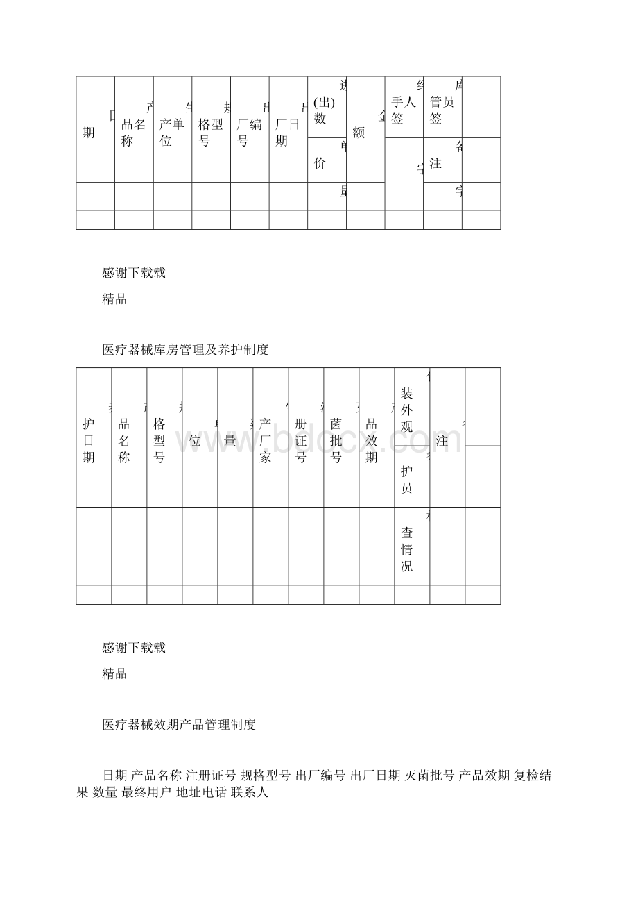 医疗器械采购记录表格.docx_第2页