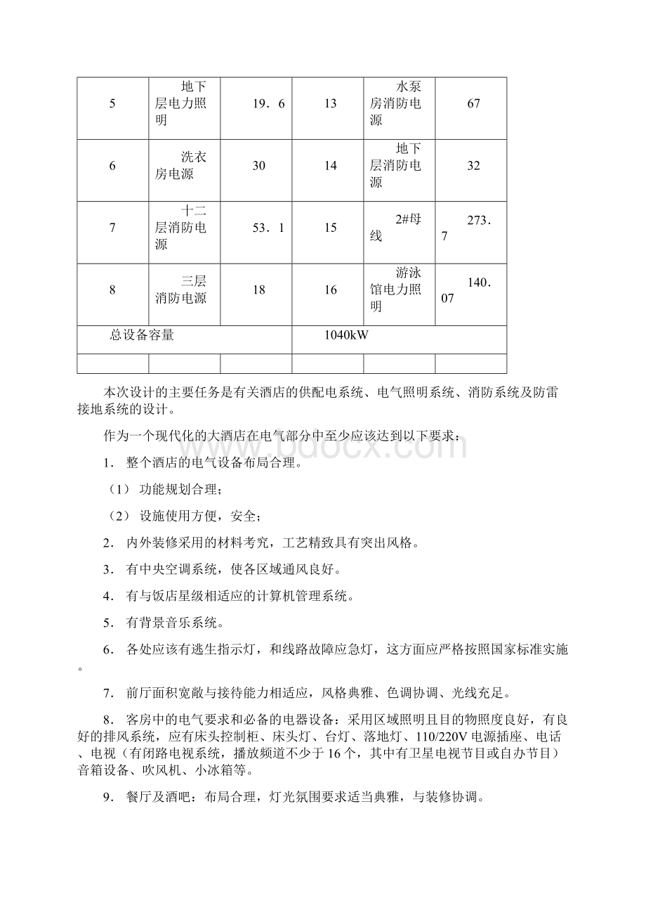 大酒店供配电系统设计方案.docx_第2页