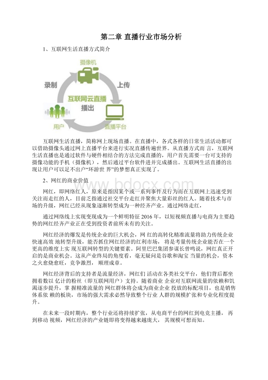 网红直播培训校企合作项目计划报告书docWord文件下载.docx_第3页