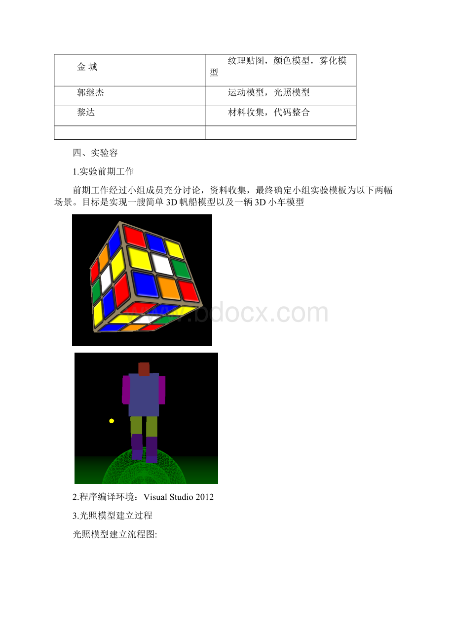 计算机图形学课程设计报告书Word文档格式.docx_第2页