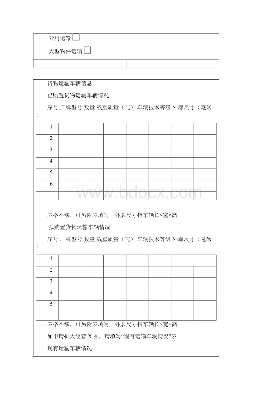 道路运输许可证申报材料.docx_第2页