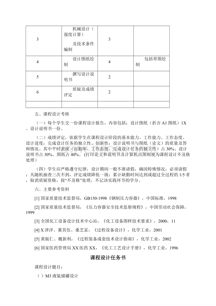 《化工设备》课程设计任务书.docx_第3页