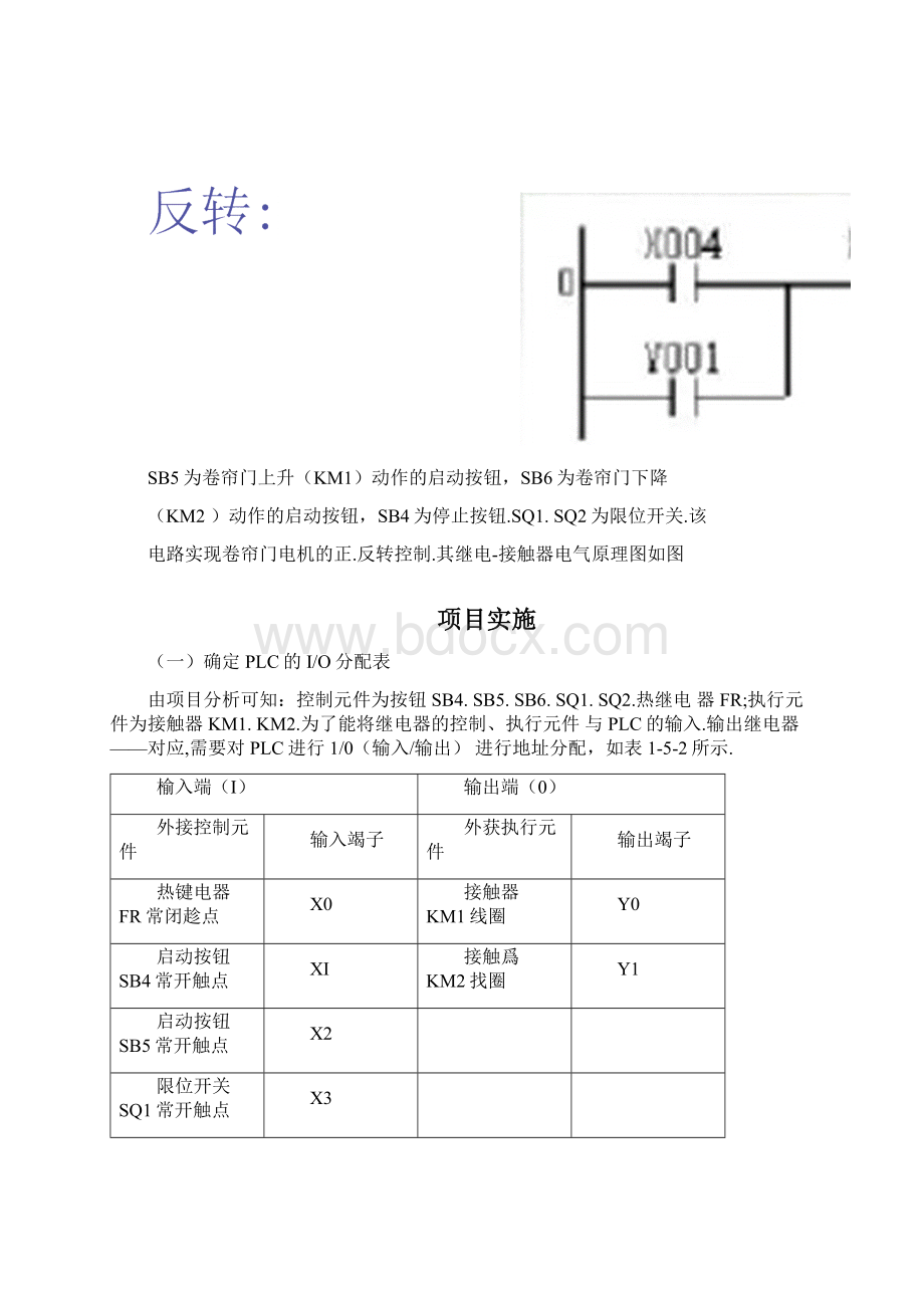 PLC实训05电动机正反转连续运行PLC控制.docx_第2页