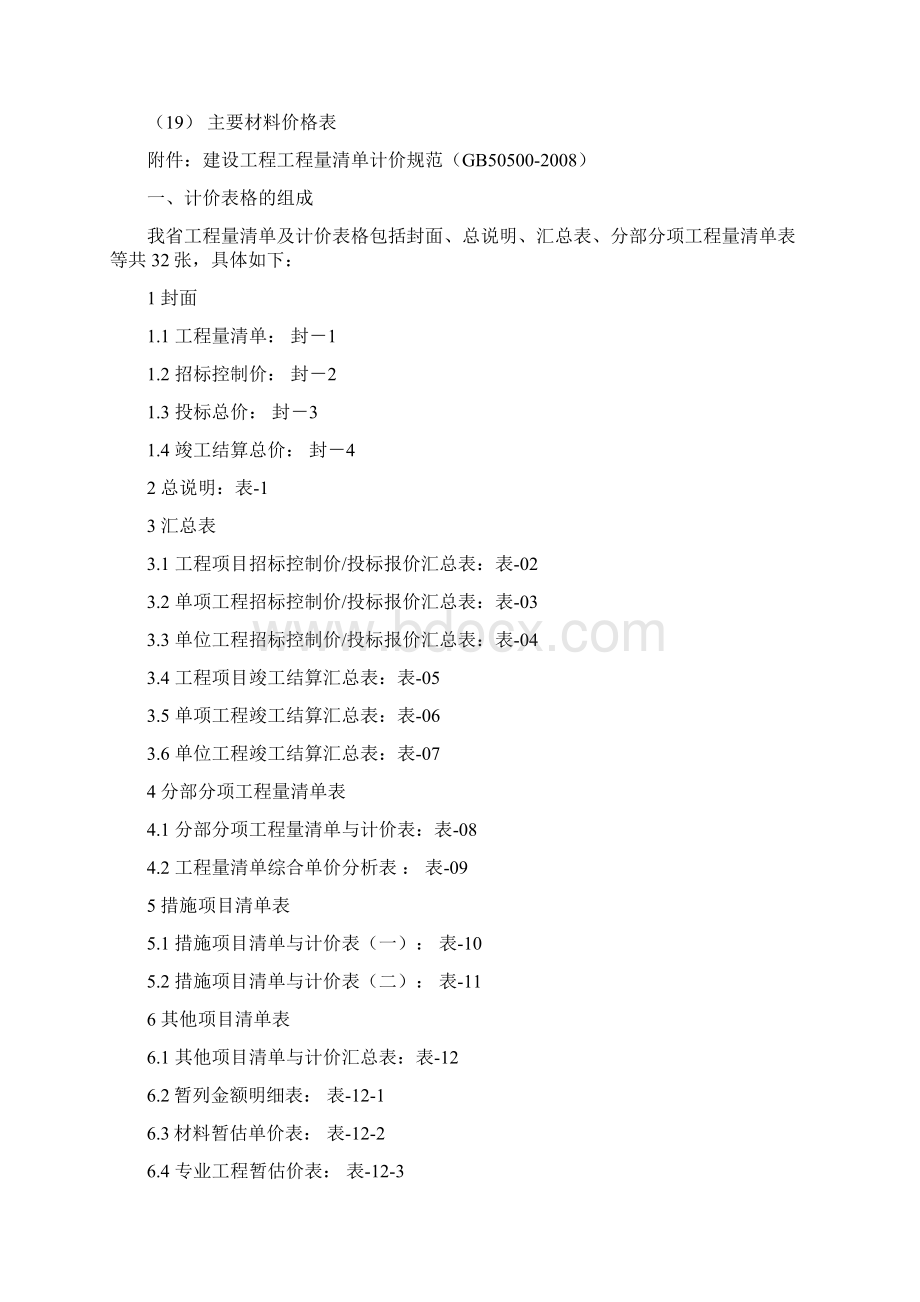 清单造价费用组成Word文档下载推荐.docx_第3页