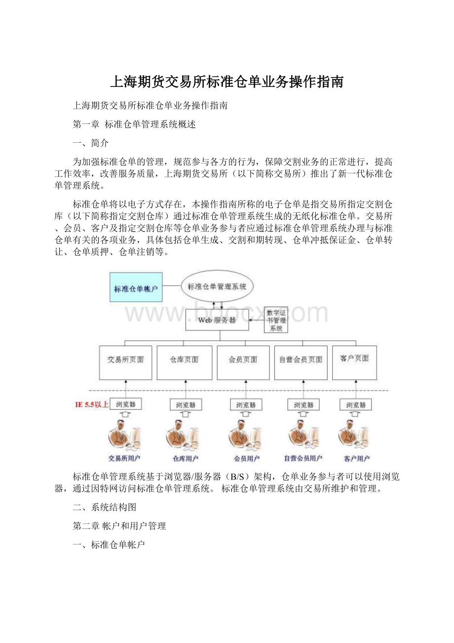 上海期货交易所标准仓单业务操作指南.docx_第1页