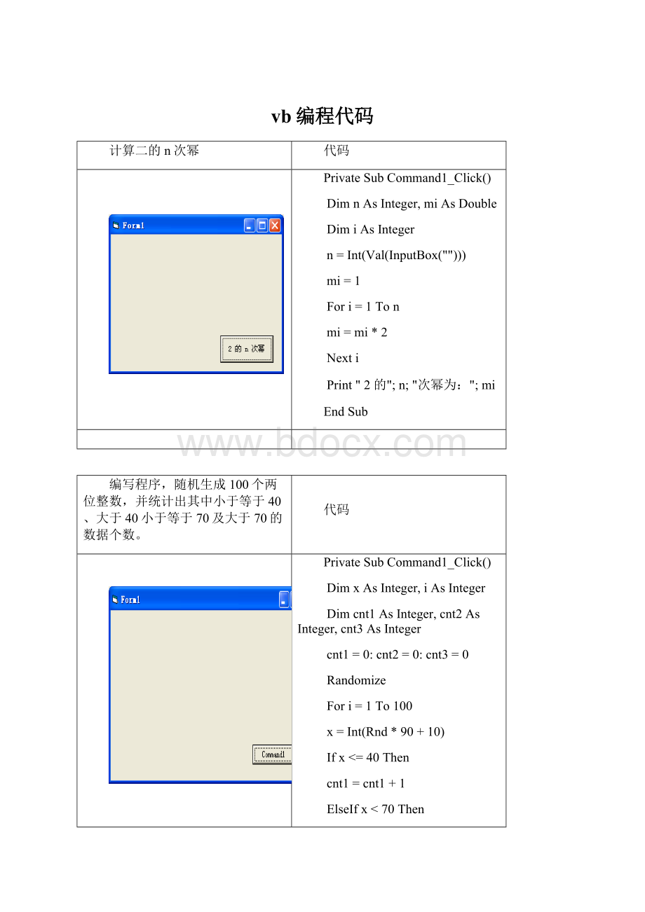 vb编程代码Word文档下载推荐.docx