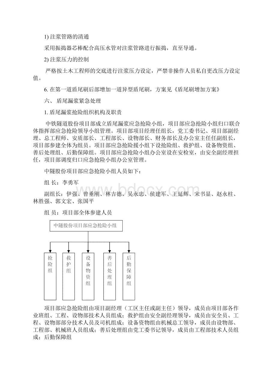 盾尾漏浆处理方案Word格式.docx_第3页