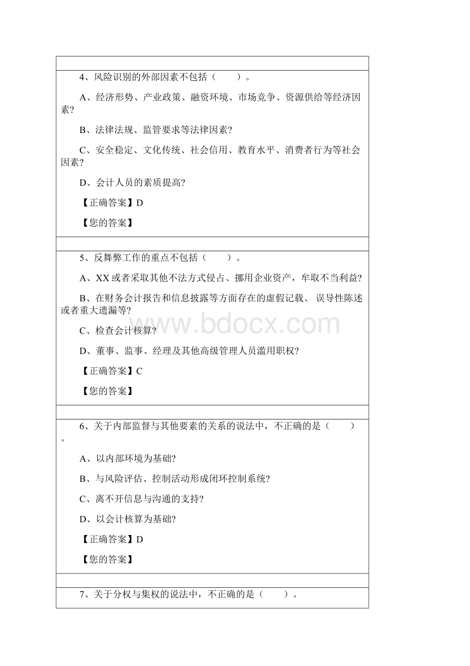 会计继续教育练习题新企业内部控制规范及相关制度应用指南Word文件下载.docx_第2页