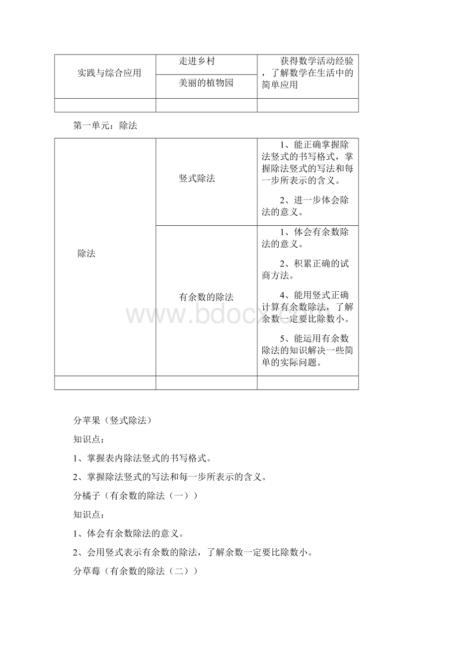 北师大版小学数学二年级下册知识点归纳Word文档下载推荐.docx_第2页