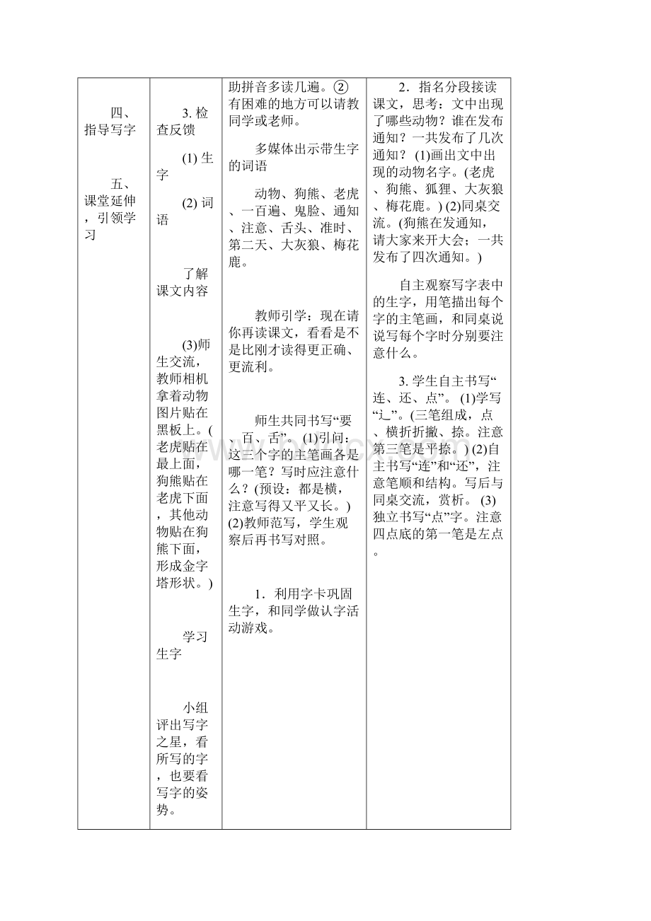 语文部编本人教版小学一年级下册动物王国开大会Word下载.docx_第2页