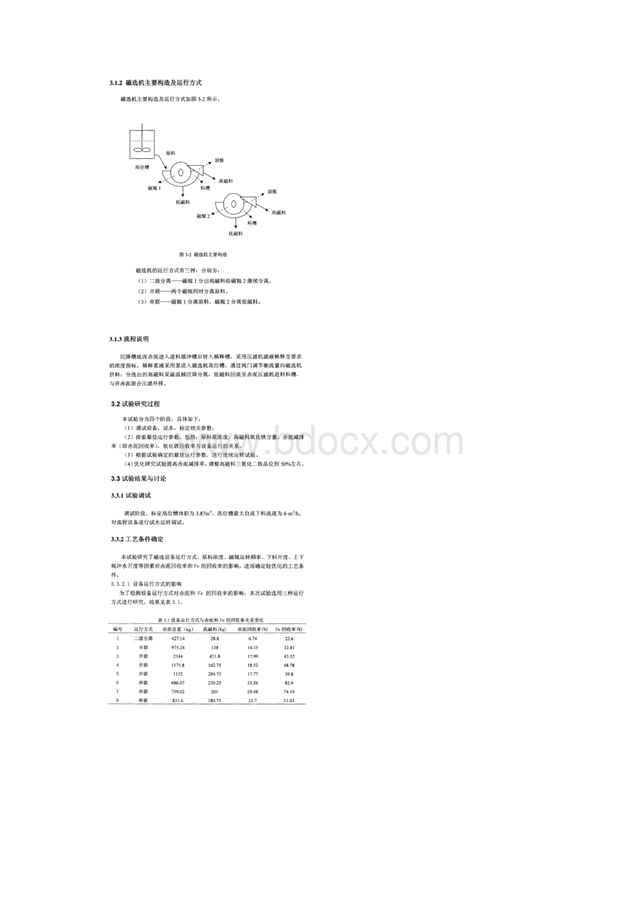 高梯度永磁体赤泥选铁小规模工业化试验.docx_第2页