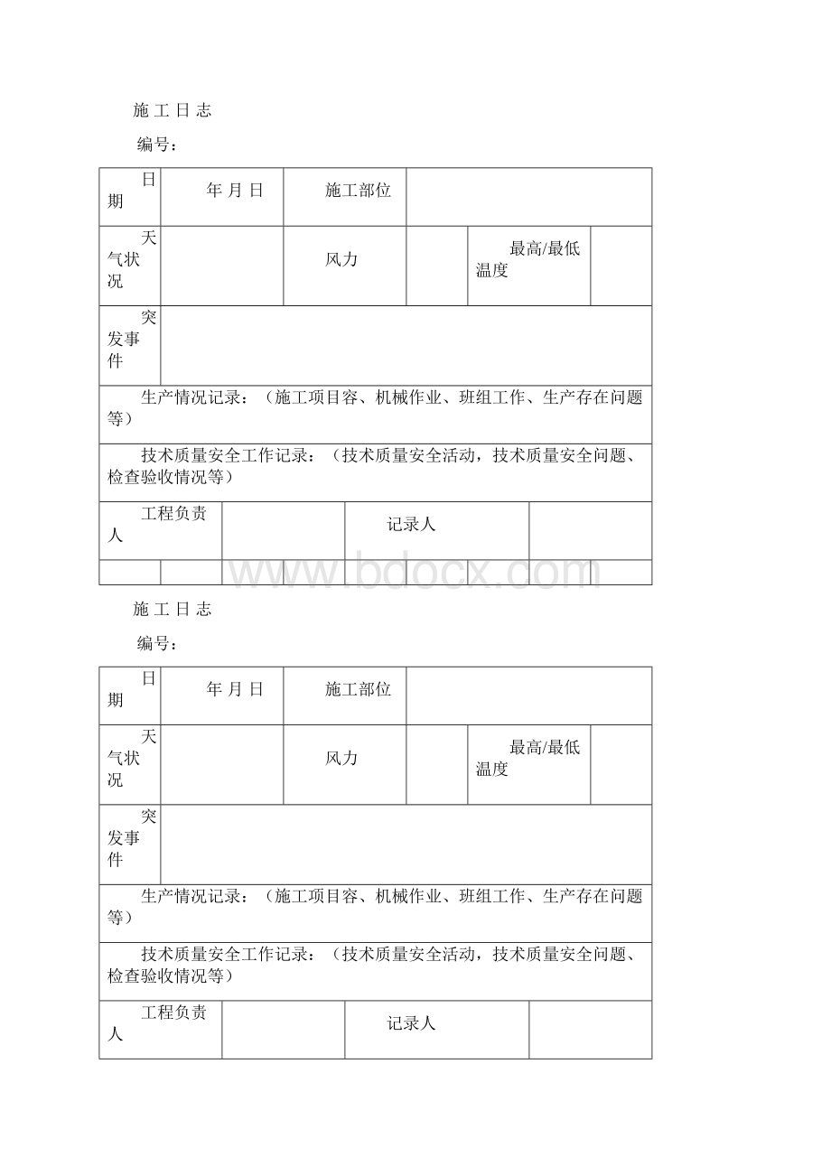 工程施工建筑施工日志.docx_第3页