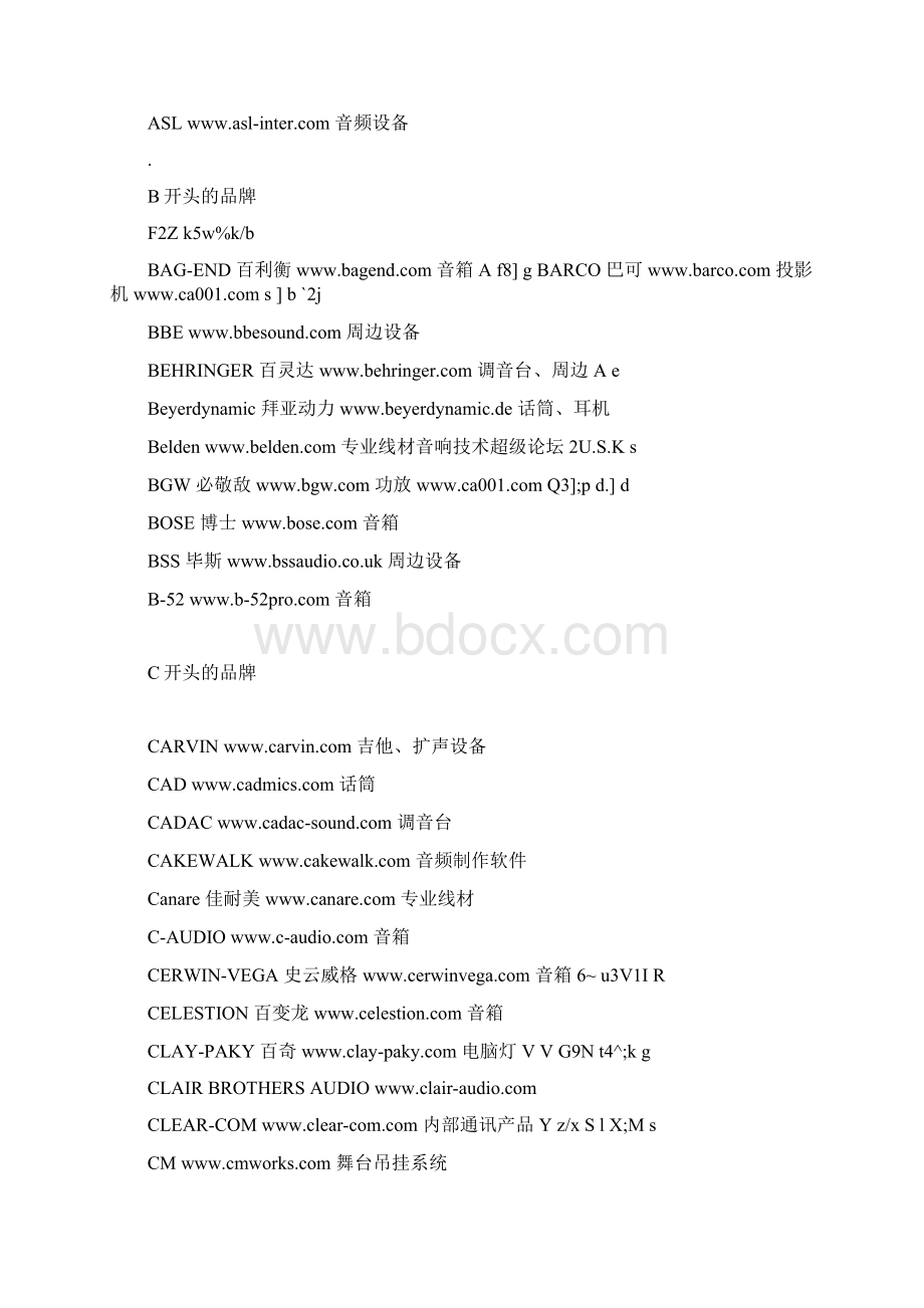 音响产品品牌Word文件下载.docx_第2页