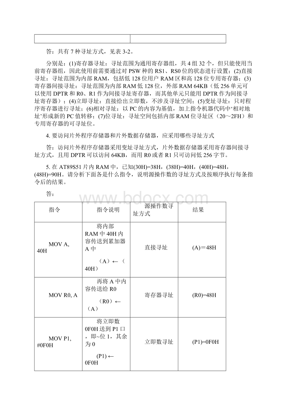 单片机原理与应用练习题3答案Word文档下载推荐.docx_第2页