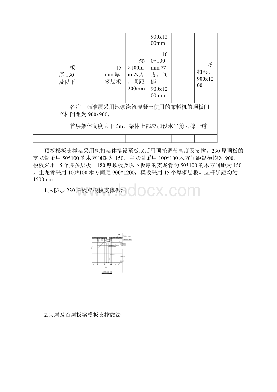 顶板梁楼梯模板支设技术交底.docx_第3页