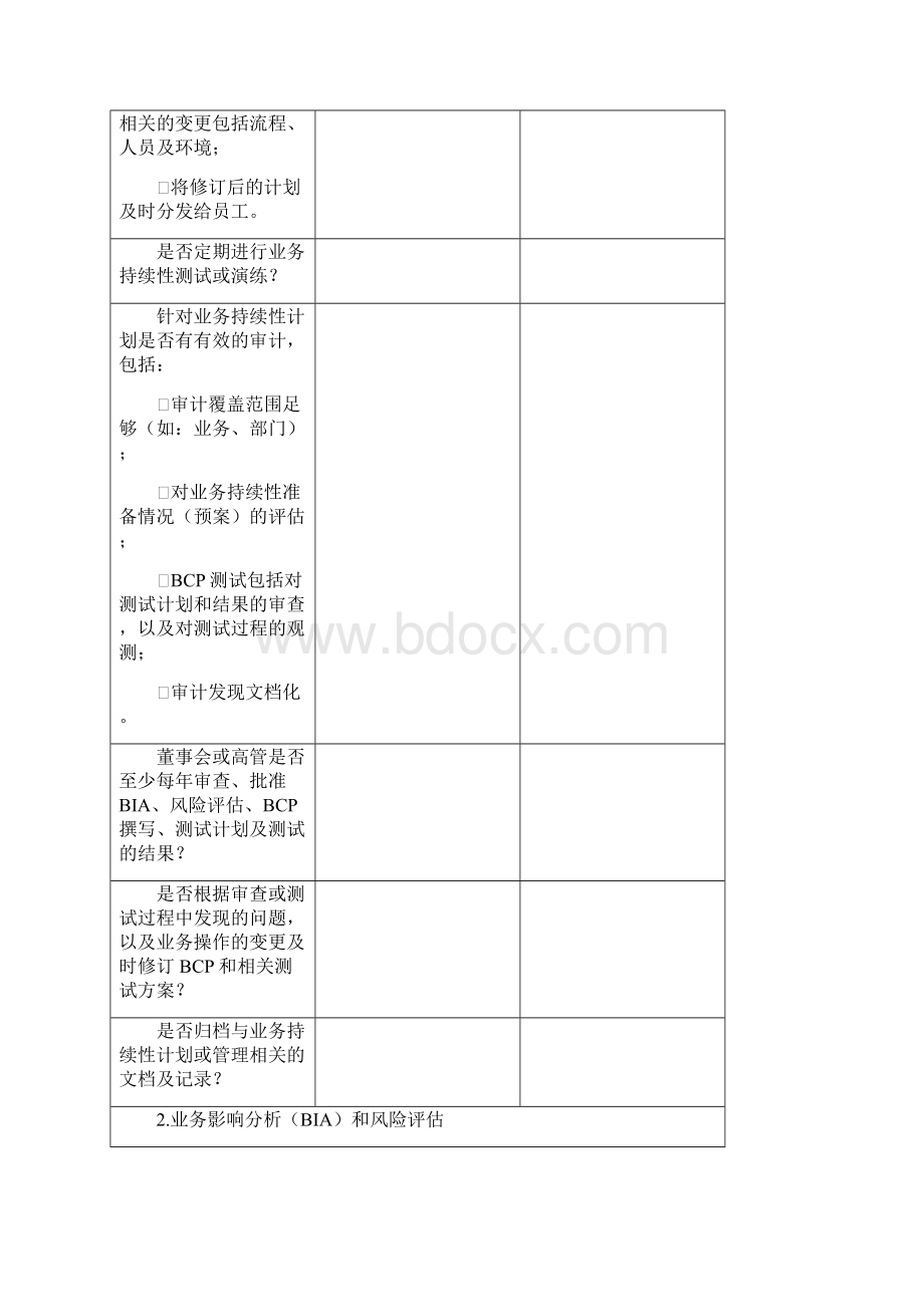 P056业务运行连续性和应急计划评估表.docx_第3页