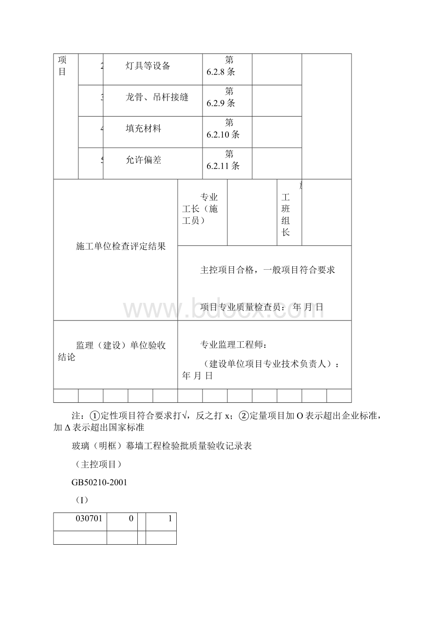 装饰工程常用检验批记录表修订版Word下载.docx_第2页