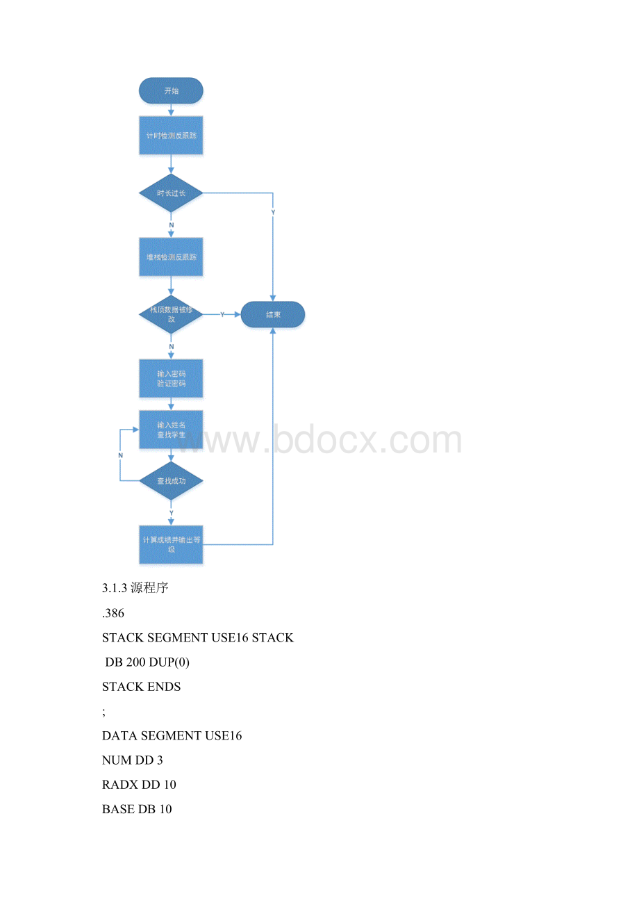 华中科技大学汇编实验报告7.docx_第3页