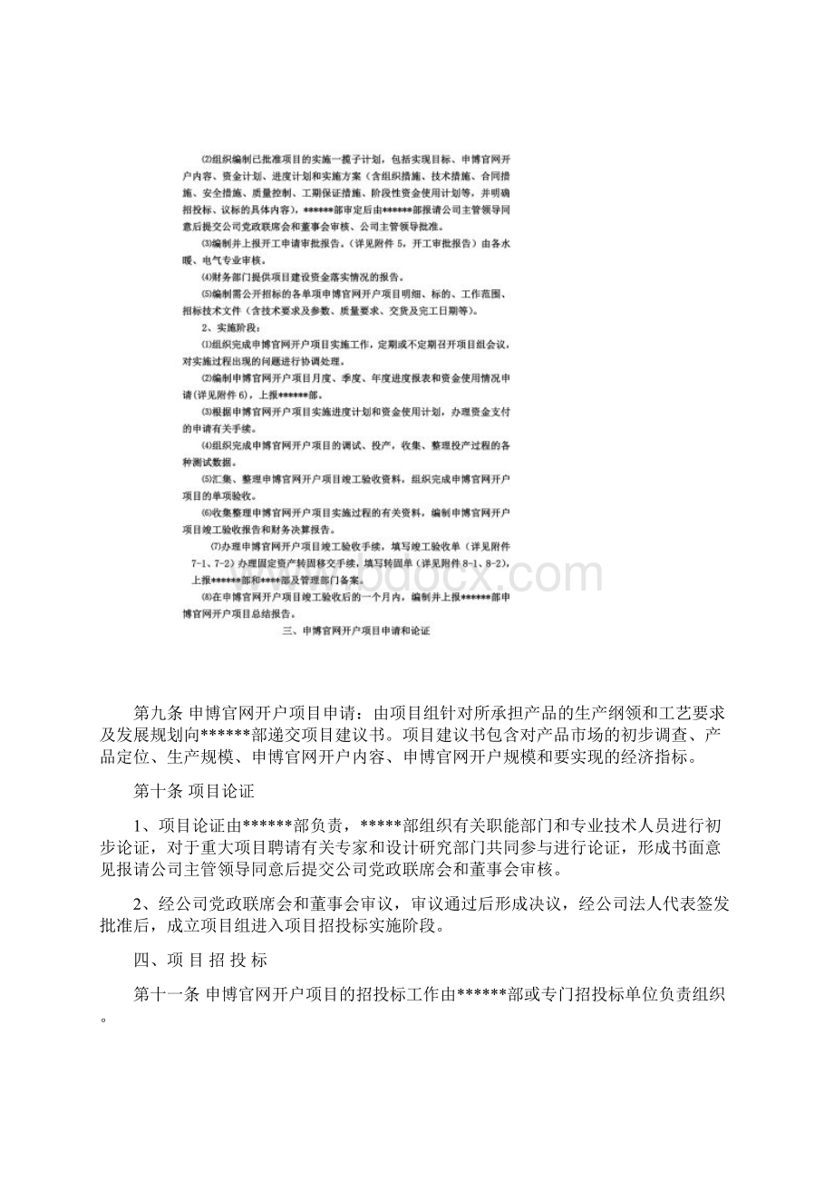 固定资产申博官网开户项目管理规定.docx_第3页