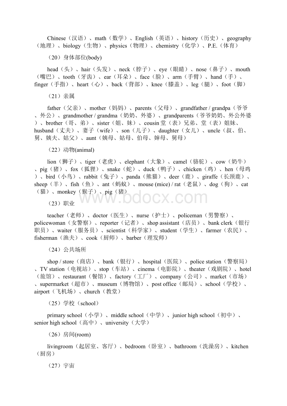 人教版新目标初中英语中考单词记忆完整版.docx_第3页