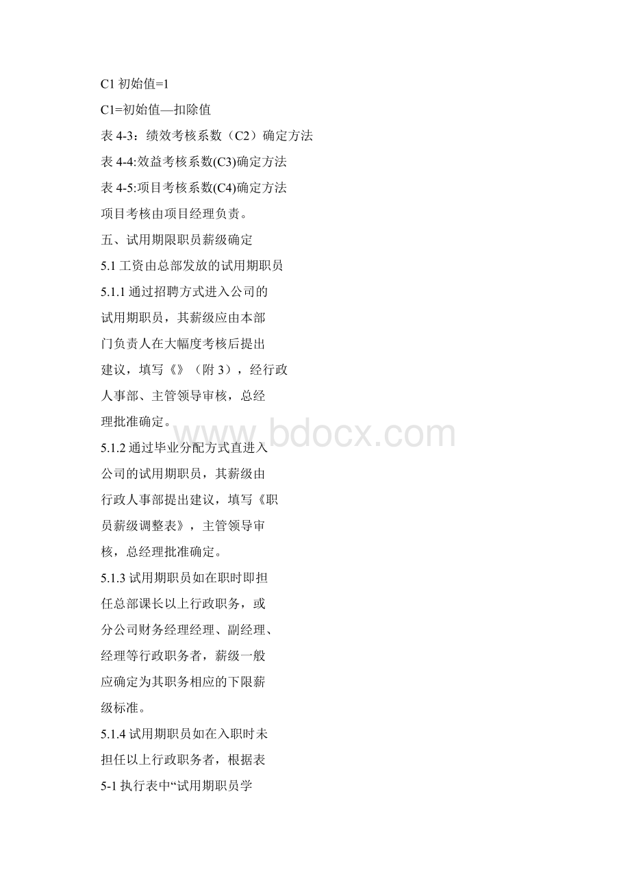 IT企业薪酬制度试行方案doc.docx_第3页