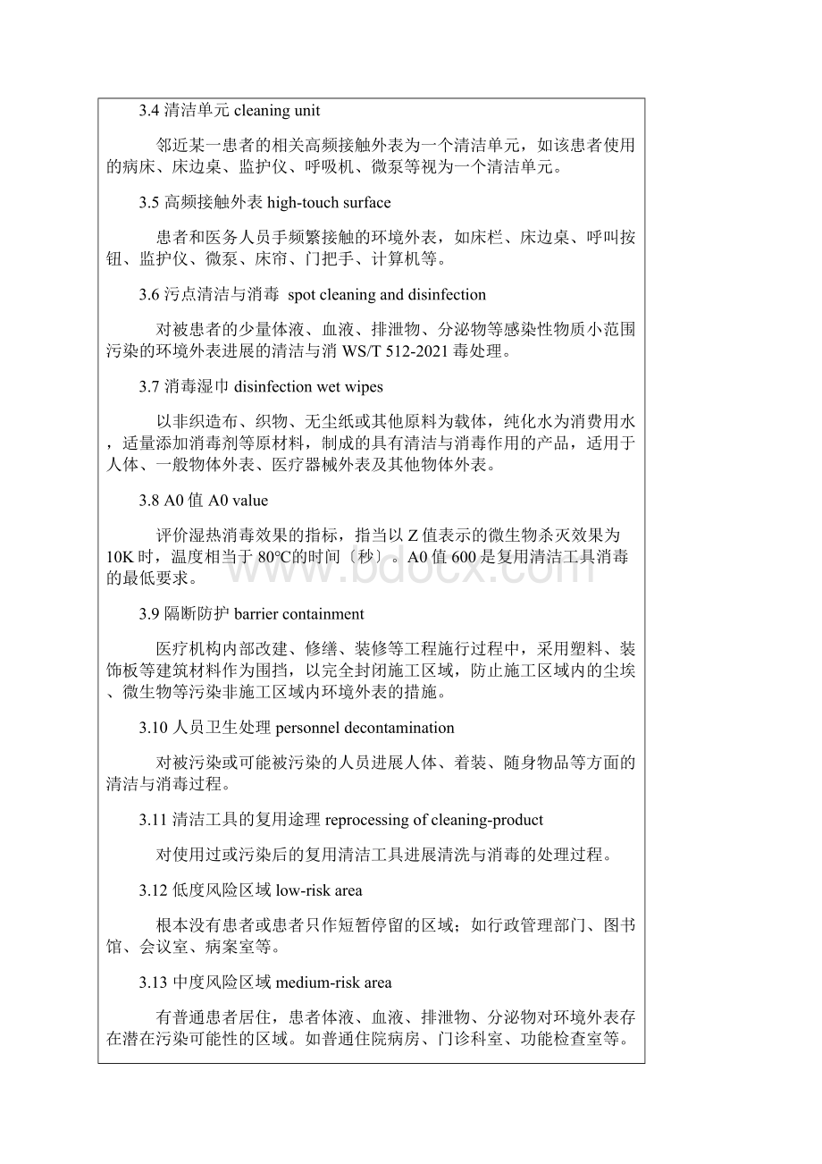 医疗机构环境表面清洁与消毒管理规范.docx_第2页