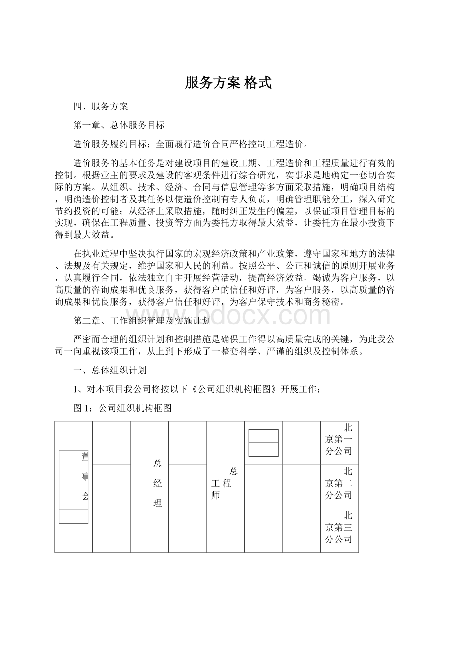 服务方案 格式.docx_第1页