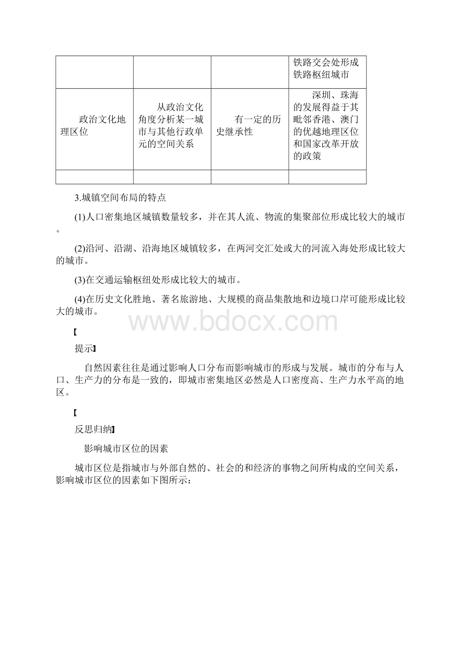 高考地理大一轮复习 第2章 城市与环境 第20讲 城市空.docx_第2页