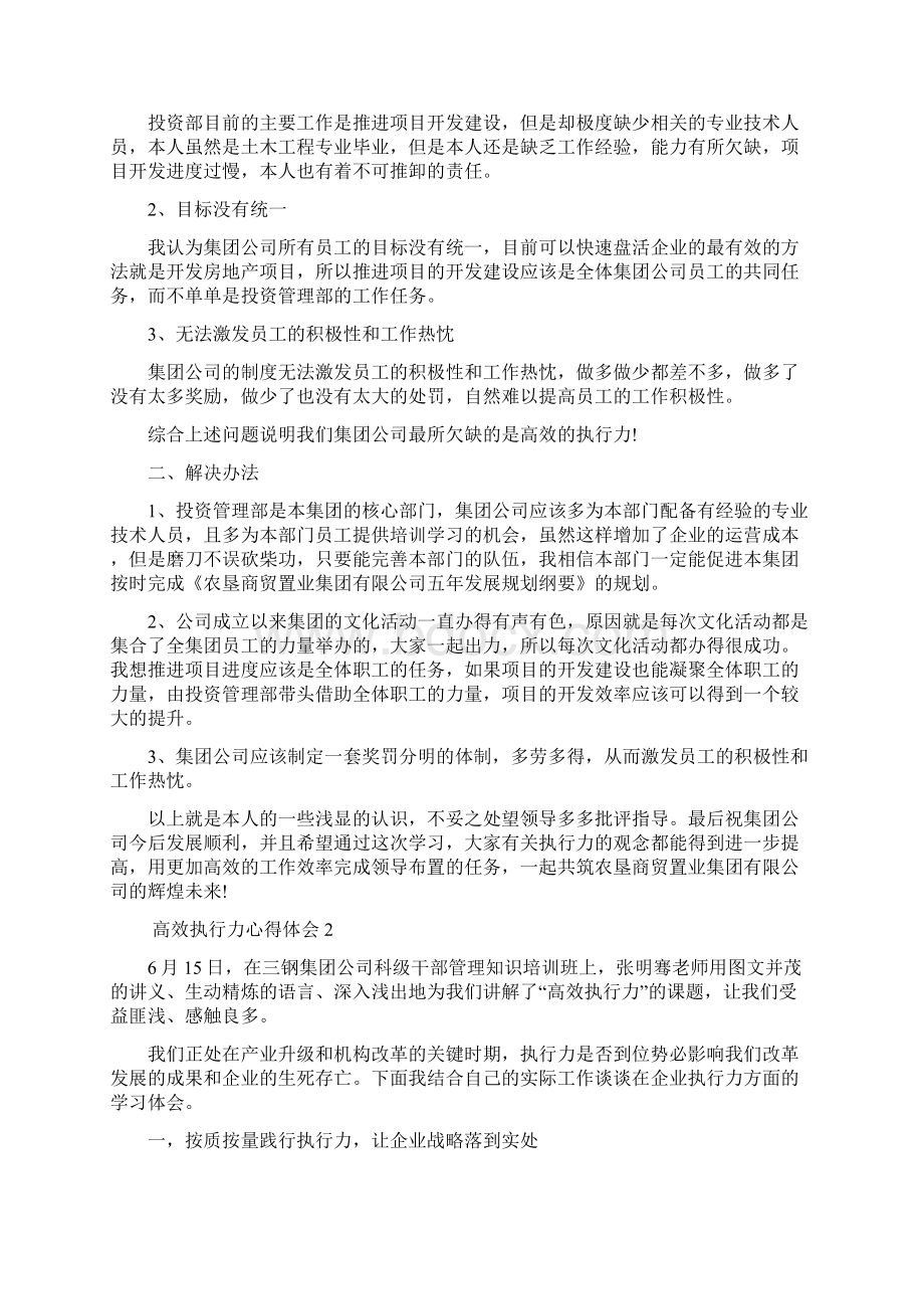 高效执行力心得体会Word文档格式.docx_第2页