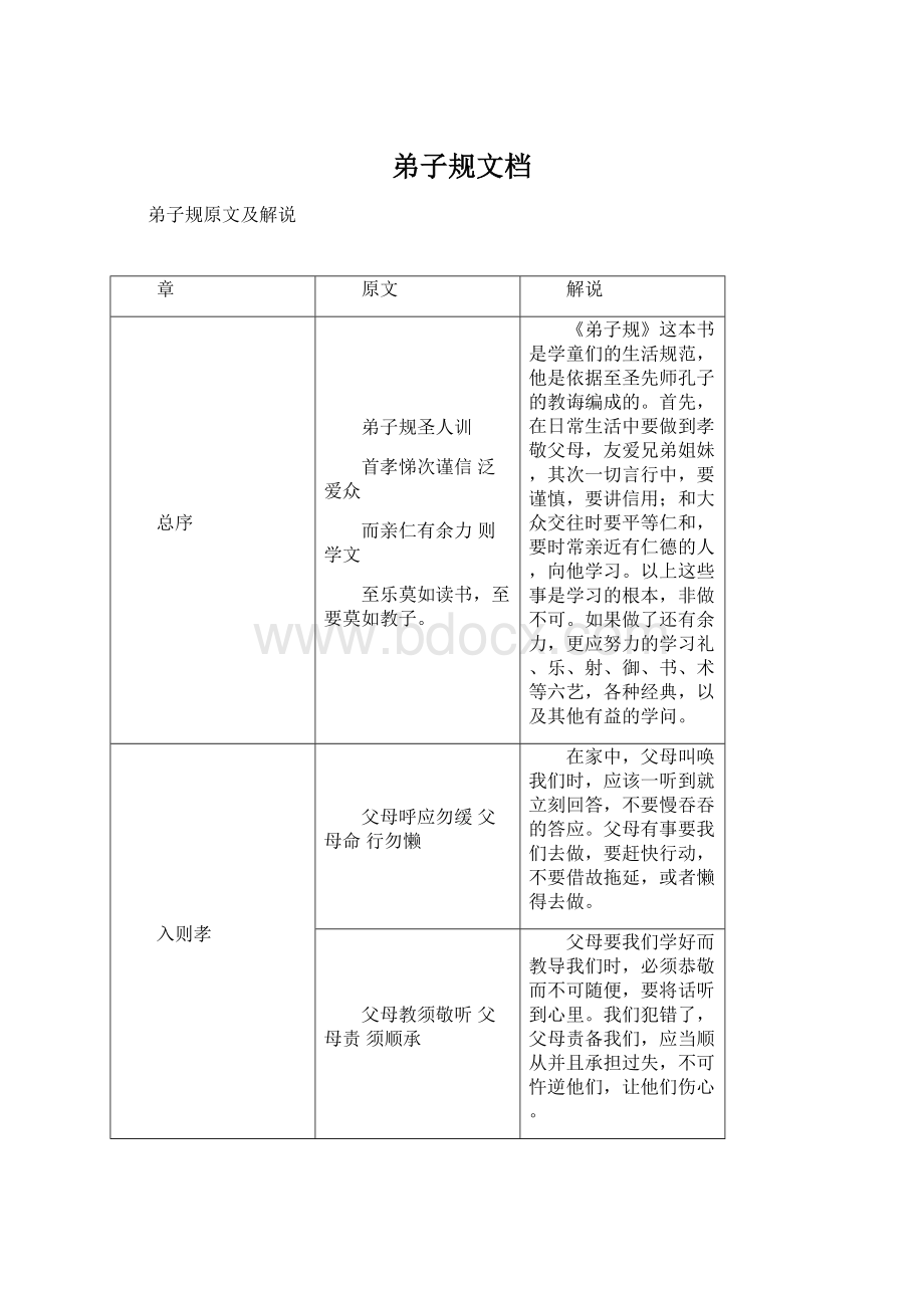 弟子规文档Word文件下载.docx