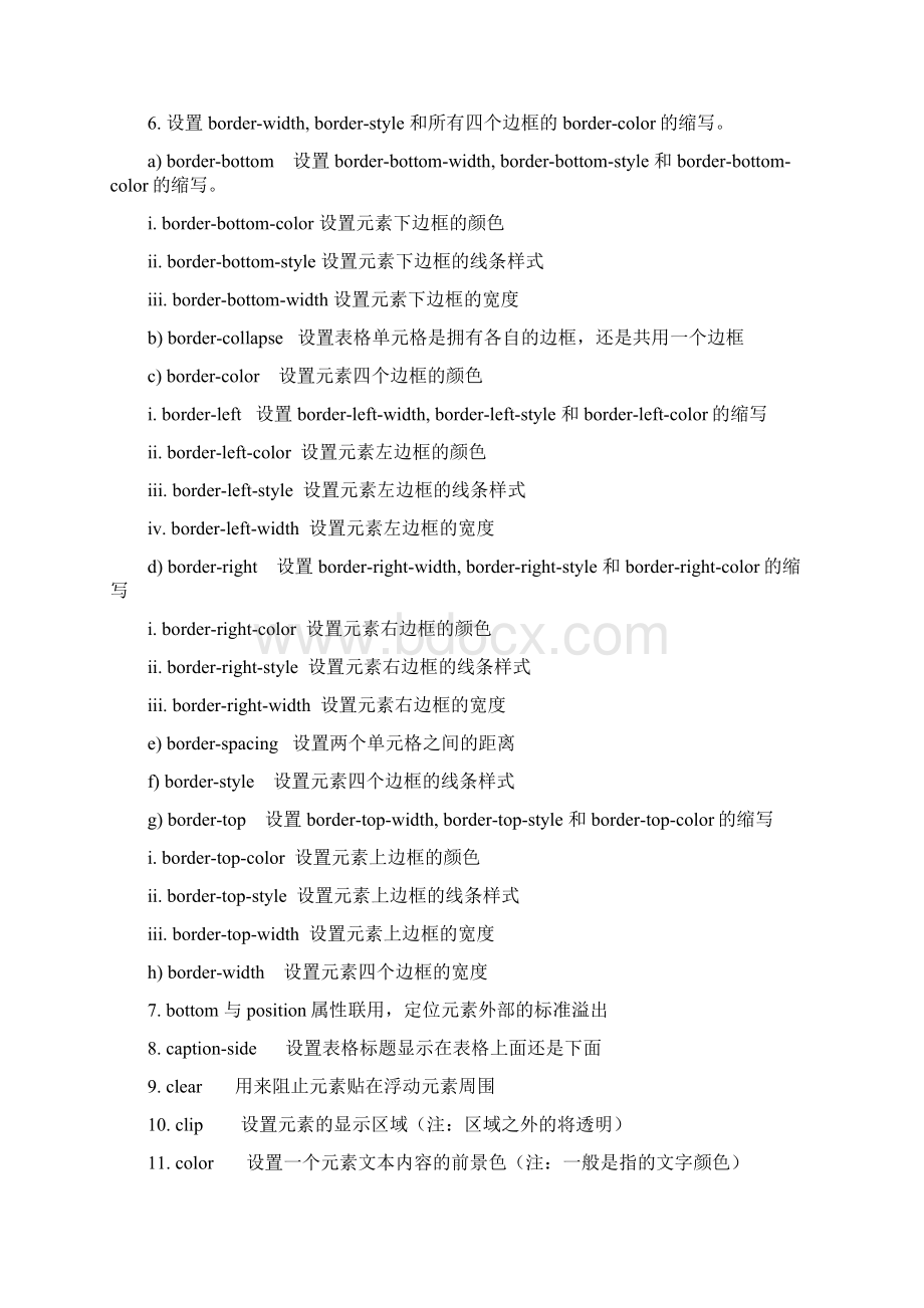 CSS用户手册中英文对照版规范手册Word文件下载.docx_第2页