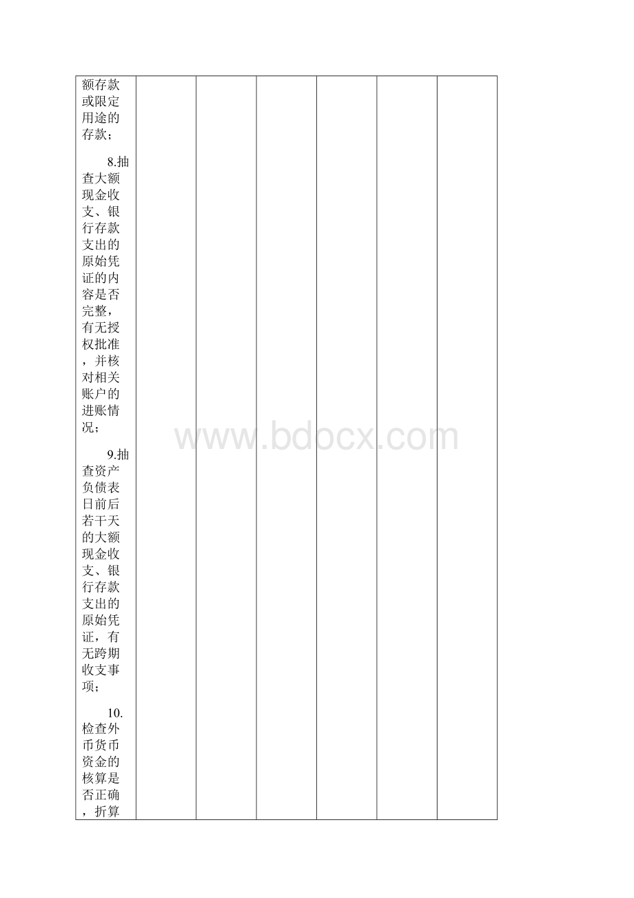 实训2货币资金的审计.docx_第3页