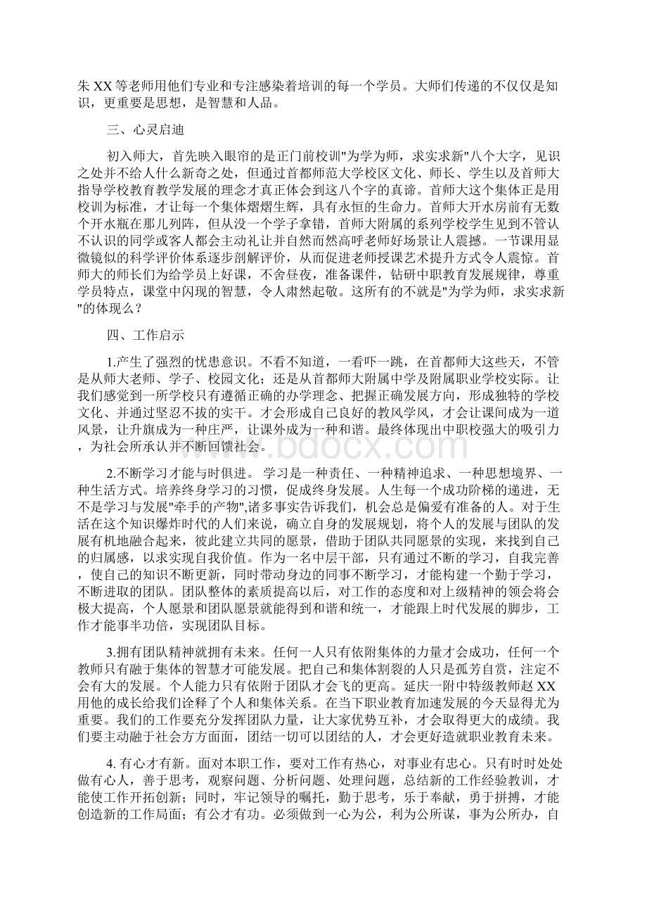 骨干教师培训心得体会范文精品.docx_第3页