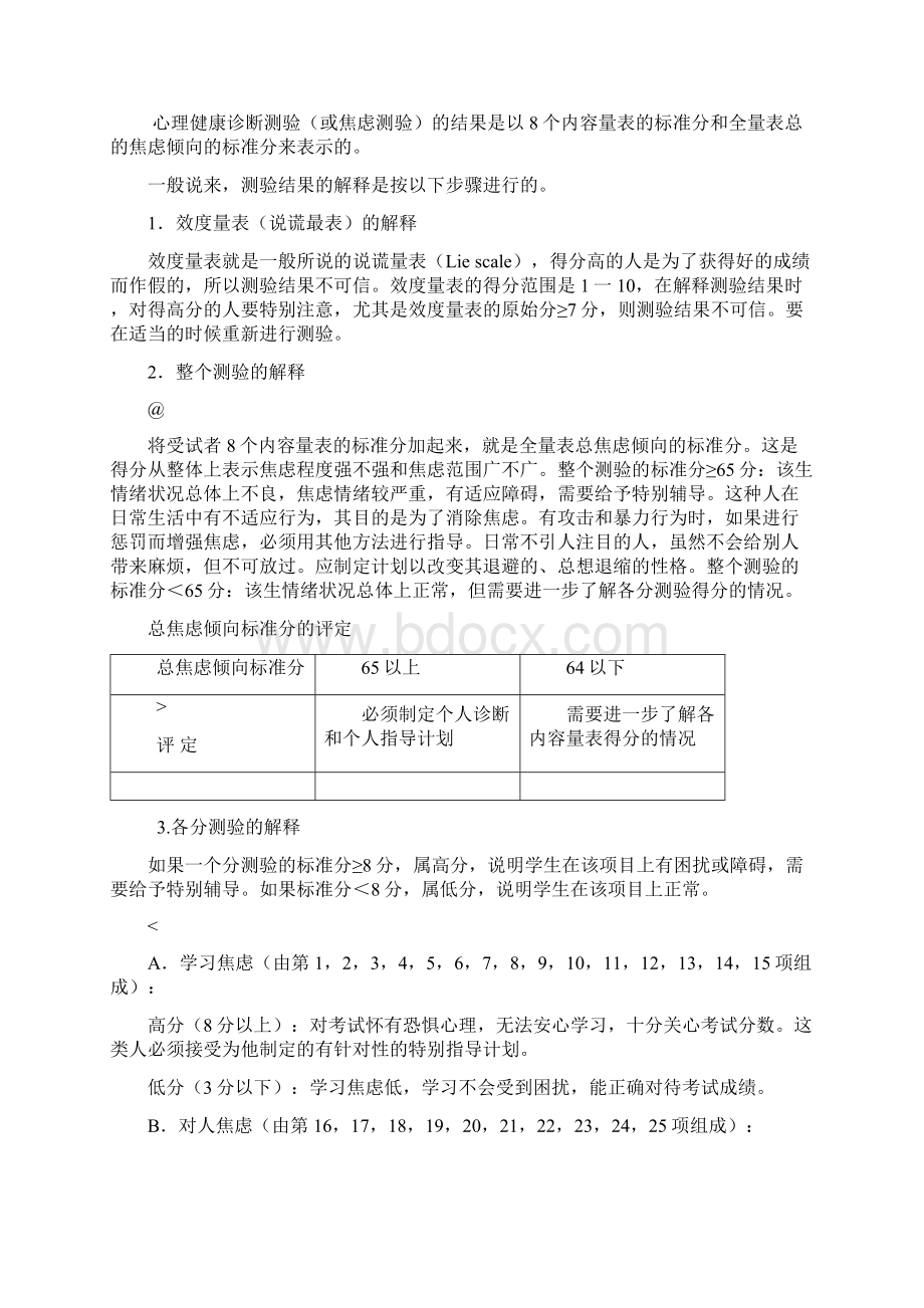 MHT中学生心理健康综合测量结果解释.docx_第3页