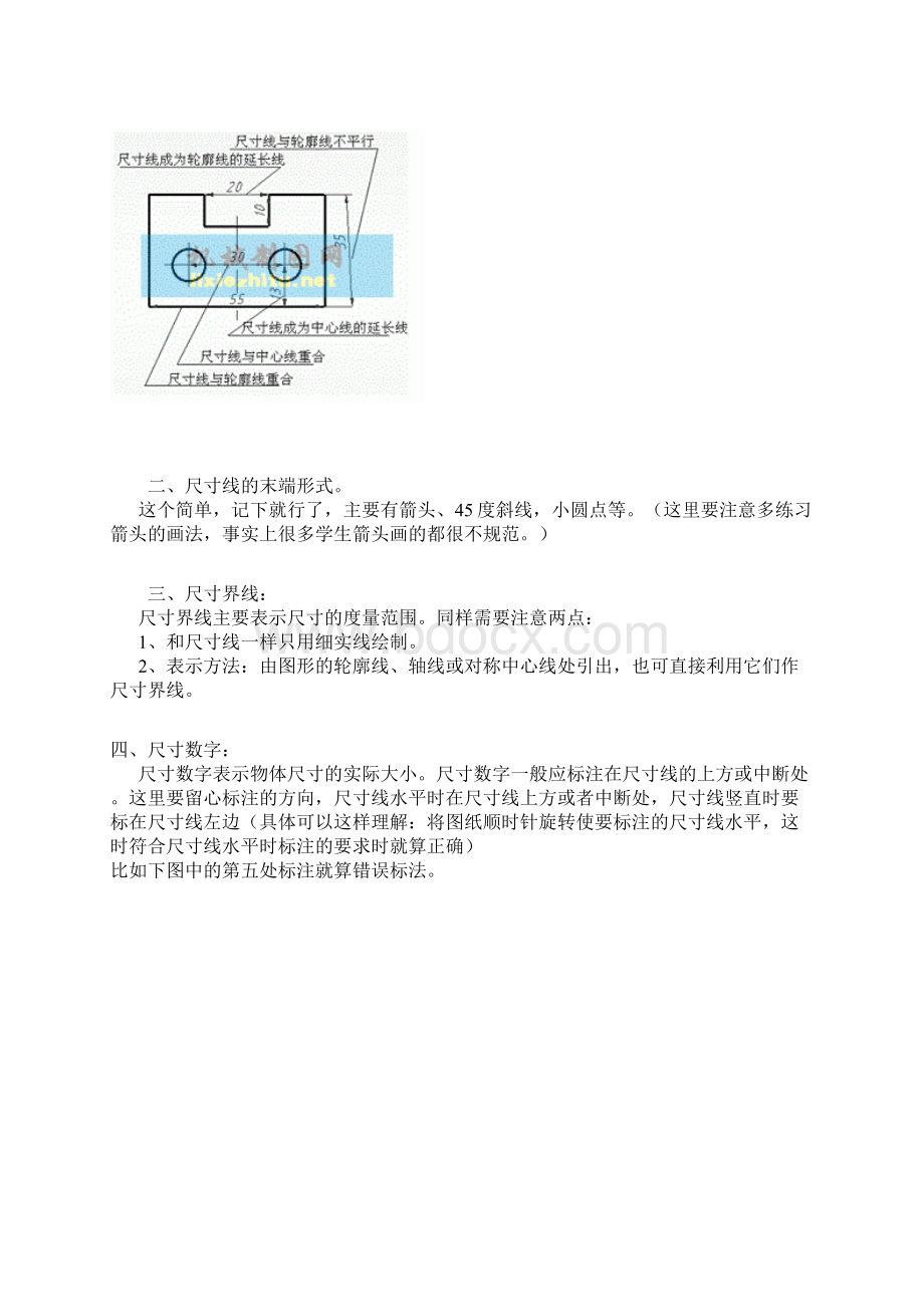 工程制图尺寸标注基本规则Word格式.docx_第3页