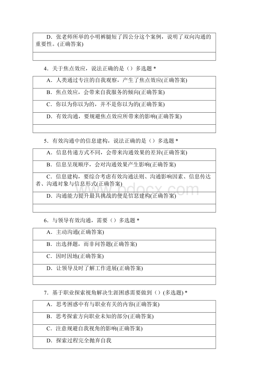 江苏省大学生核心就业能力培训测试Word格式文档下载.docx_第2页