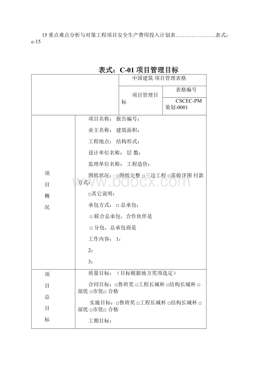 项目策划书模板1.docx_第2页