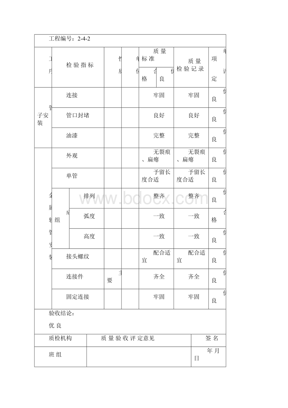 电气线路安装评定表24.docx_第3页