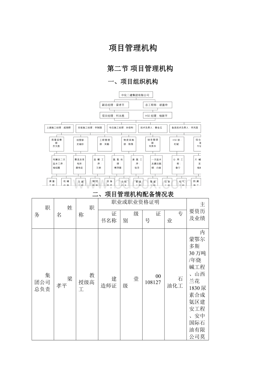 项目管理机构.docx