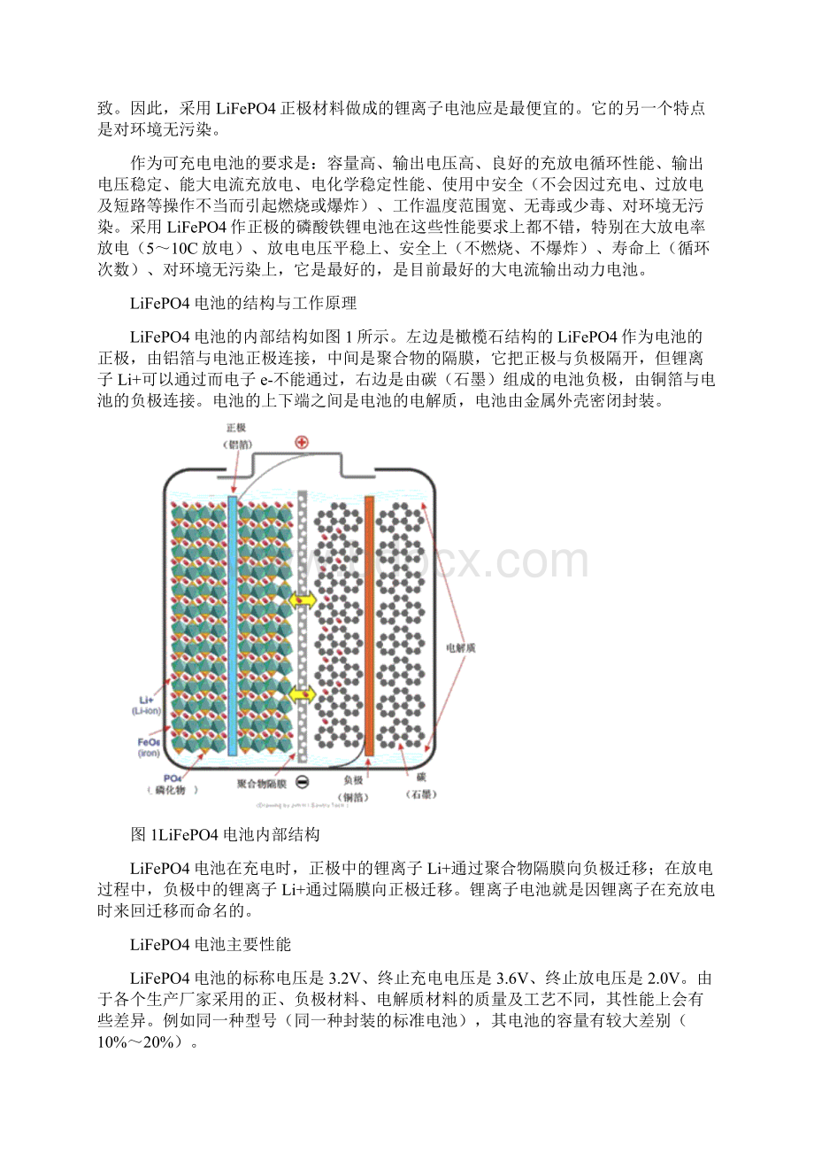 磷酸铁锂电池充放电曲线和循环曲线.docx_第2页