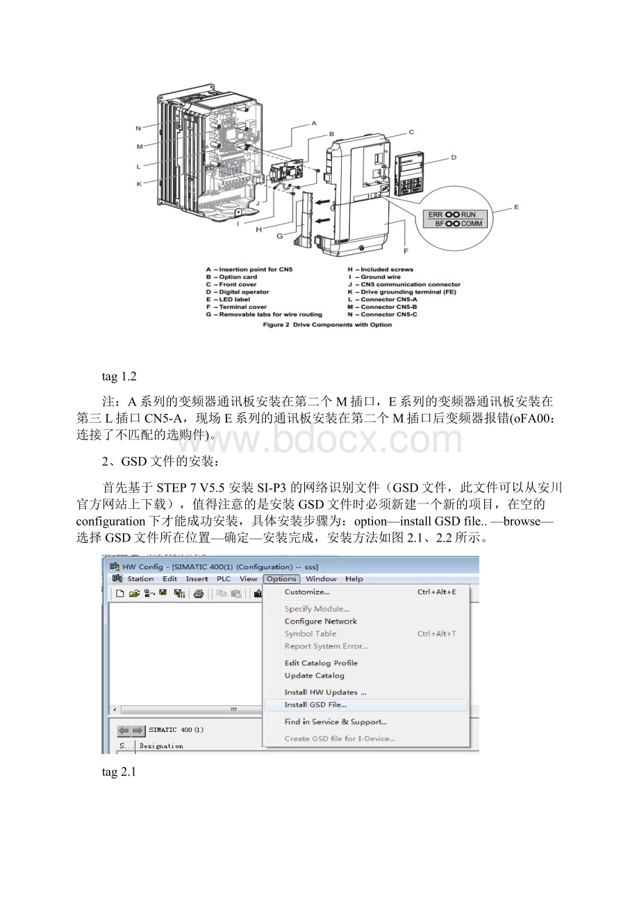 安川变频器DP通讯调试步骤Word格式.docx_第2页