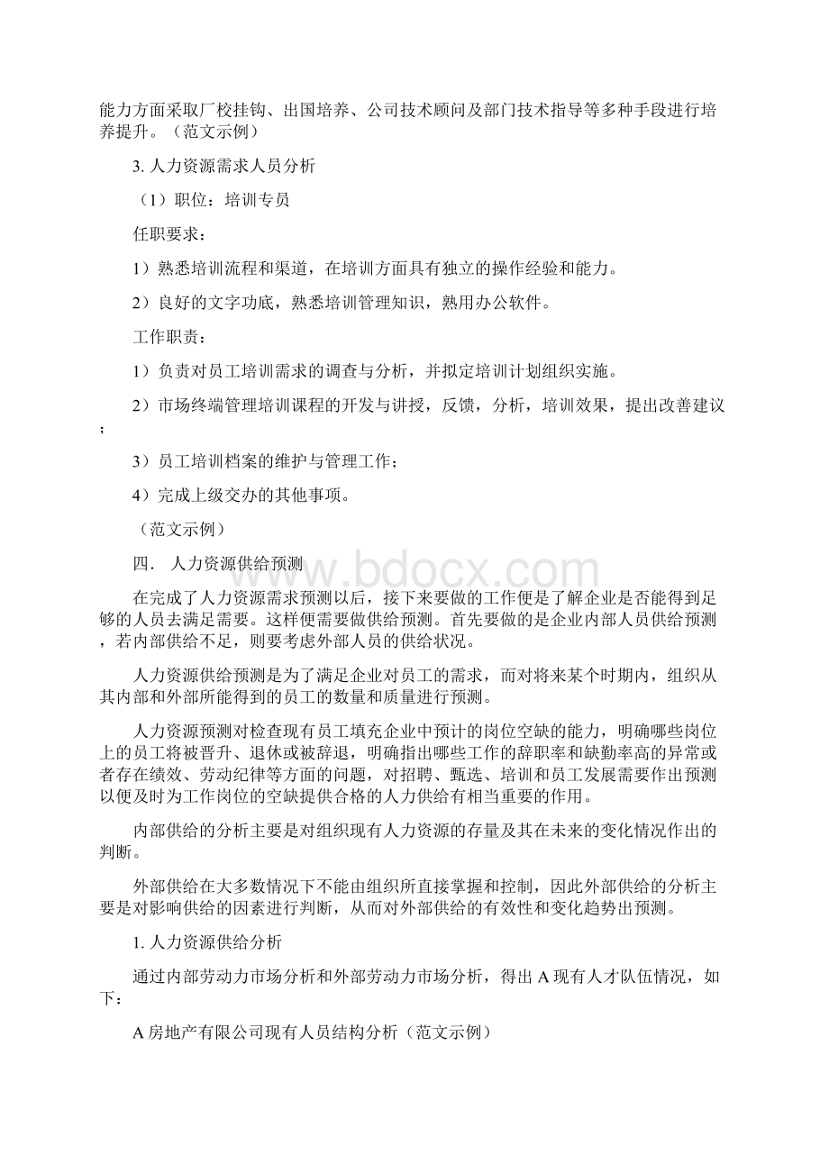 人力资源规划报告.docx_第3页