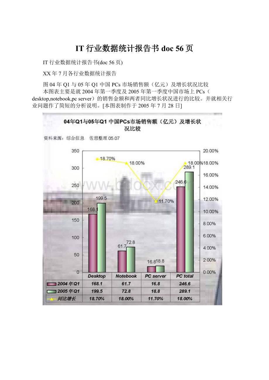 IT行业数据统计报告书doc 56页.docx_第1页