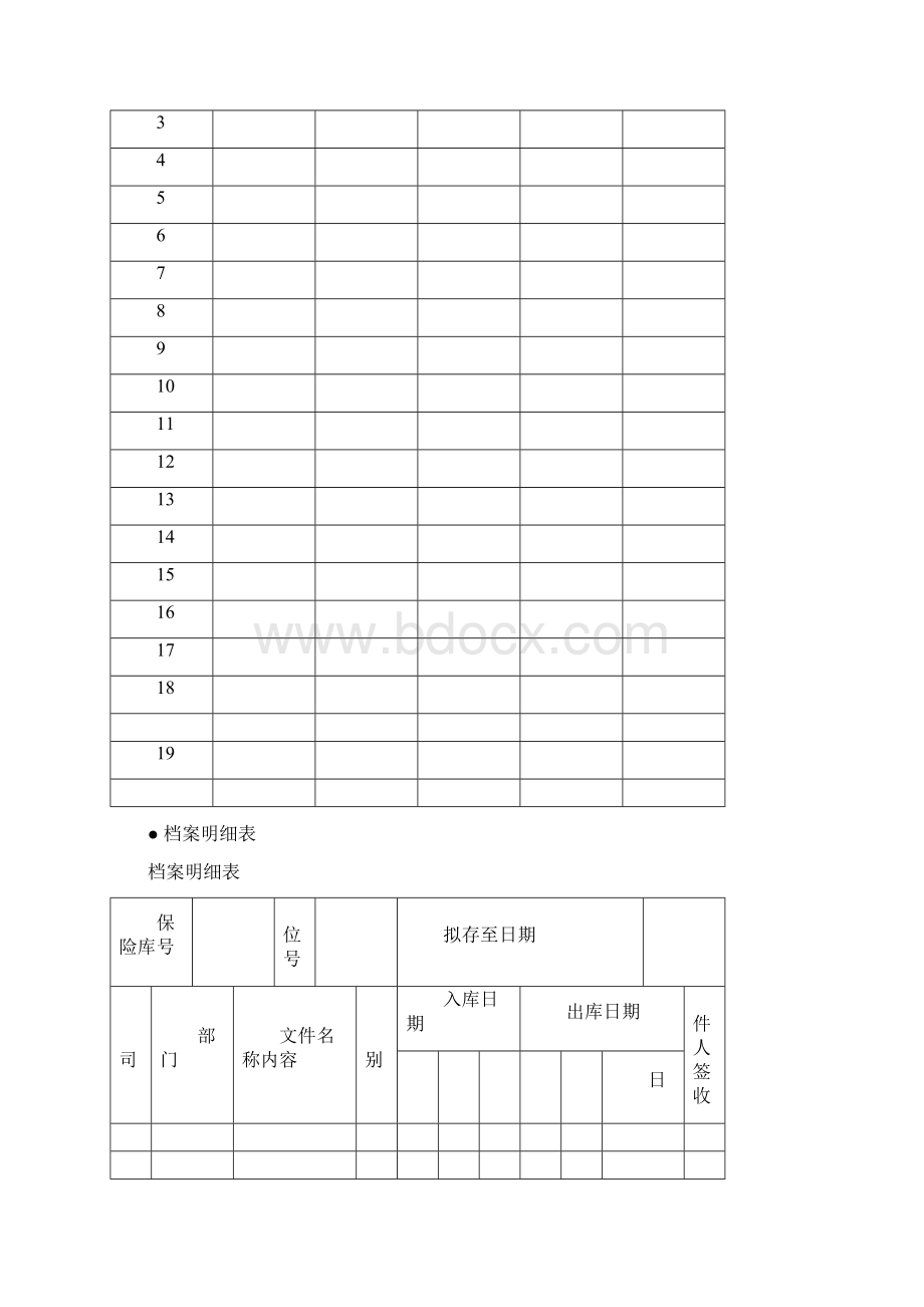 档案管理常用表格大全Word格式.docx_第3页