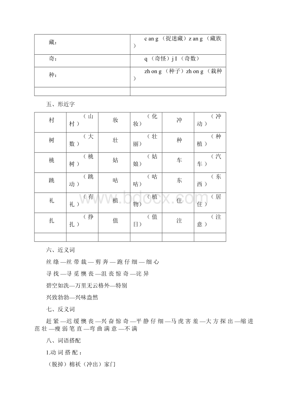 部编二年级语文下册全册知识要点汇总Word文件下载.docx_第2页