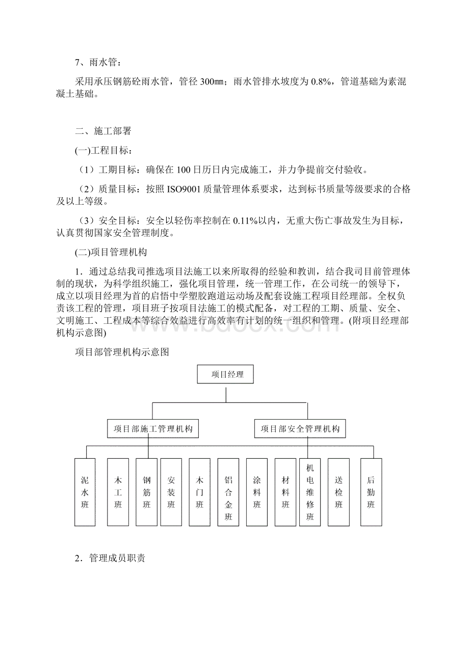 学校塑胶跑道施工组织设计.docx_第2页