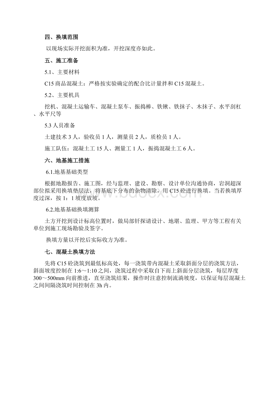 混凝土换填方案汇编.docx_第2页